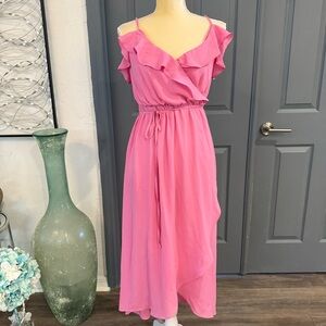 Gianni Bini Asymmetrical Pink Dress